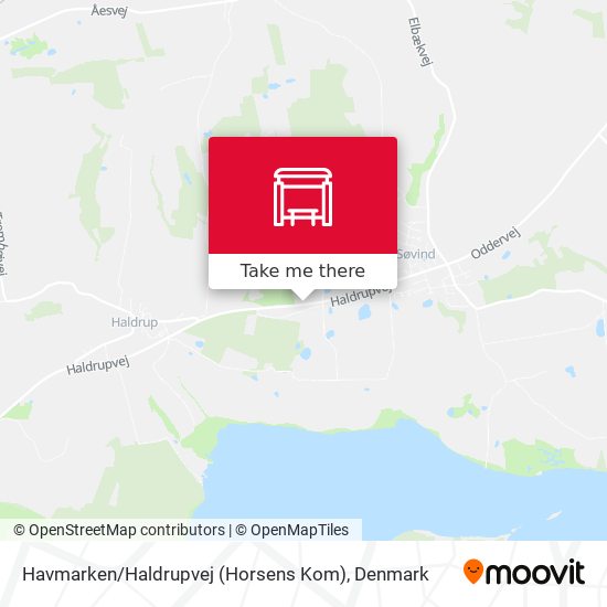 Havmarken / Haldrupvej (Horsens Kom) map