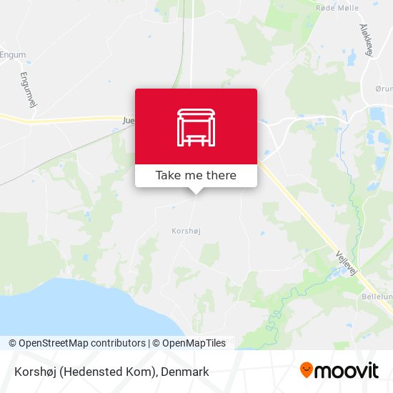 Korshøj (Hedensted Kom) map