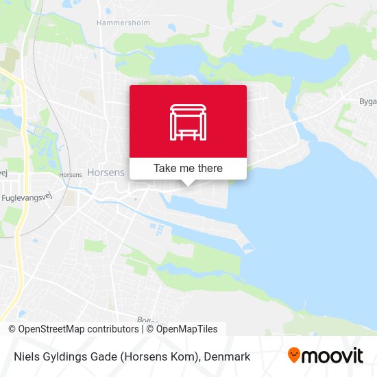 Niels Gyldings Gade (Horsens Kom) map
