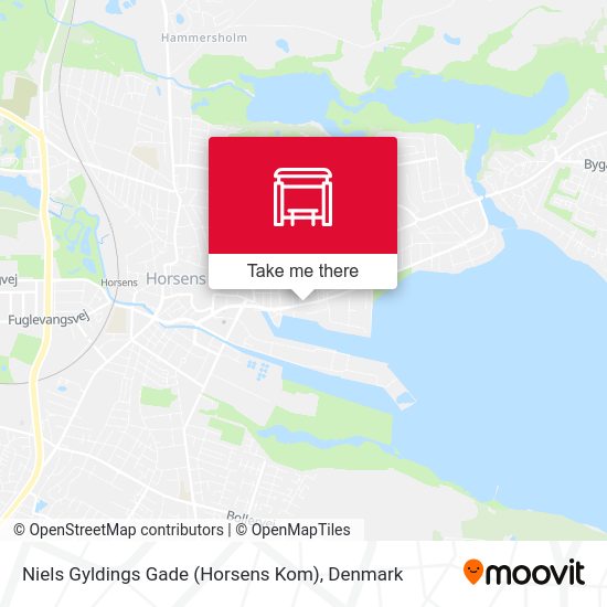 Niels Gyldings Gade (Horsens Kom) map