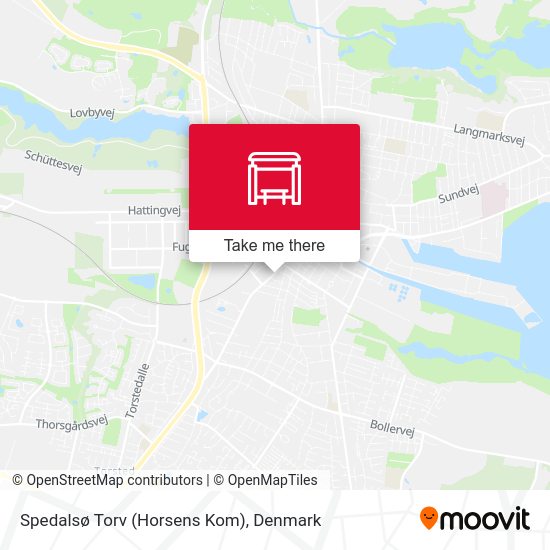 Spedalsø Torv (Horsens Kom) map