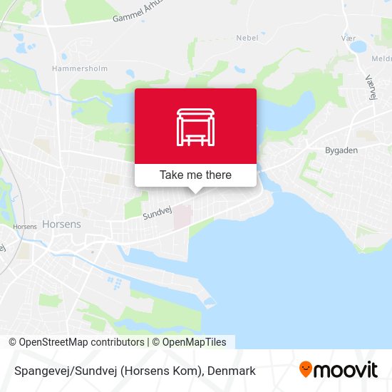 Spangevej / Sundvej (Horsens Kom) map