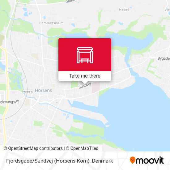 Fjordsgade / Sundvej (Horsens Kom) map