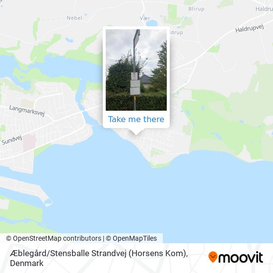 Æblegård / Stensballe Strandvej (Horsens Kom) map