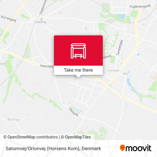 Saturnvej / Orionvej (Horsens Kom) map