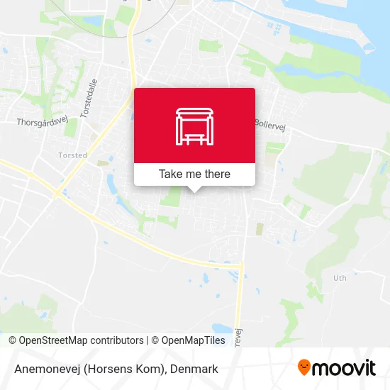 Anemonevej (Horsens Kom) map