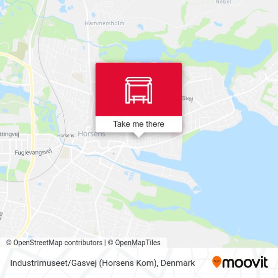 Industrimuseet / Gasvej (Horsens Kom) map