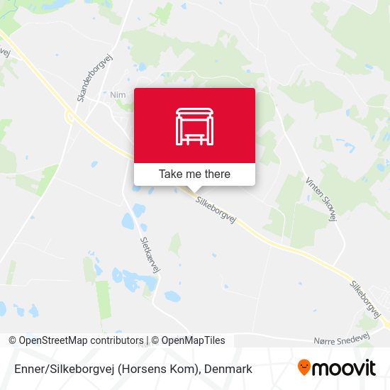 Enner / Silkeborgvej (Horsens Kom) map