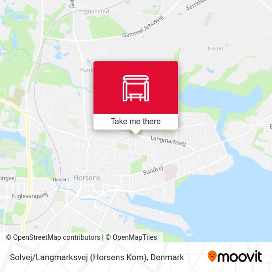 Solvej / Langmarksvej (Horsens Kom) map