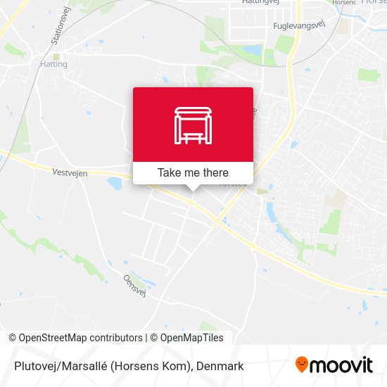 Plutovej / Marsallé (Horsens Kom) map