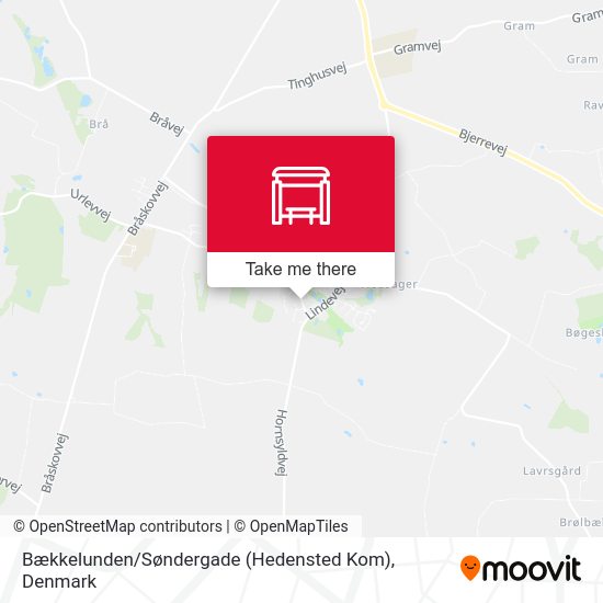 Bækkelunden / Søndergade (Hedensted Kom) map