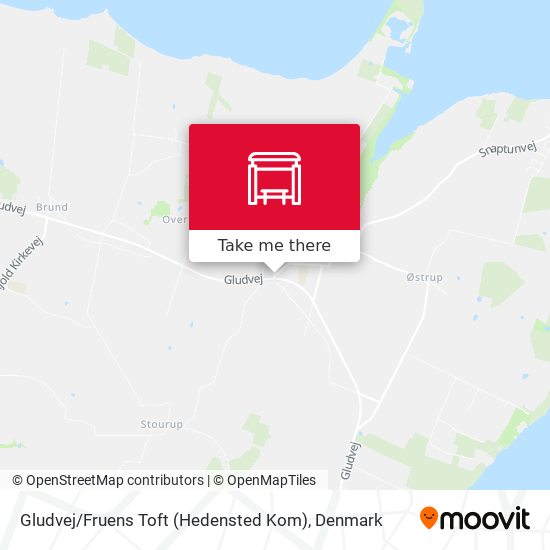 Gludvej / Fruens Toft (Hedensted Kom) map