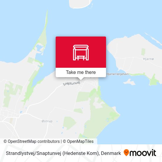 Strandlystvej / Snaptunvej (Hedenste Kom) map
