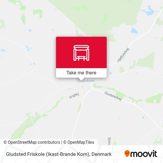Gludsted Friskole (Ikast-Brande Kom) map