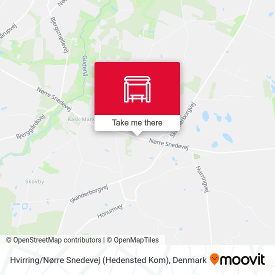 Hvirring / Nørre Snedevej (Hedensted Kom) map