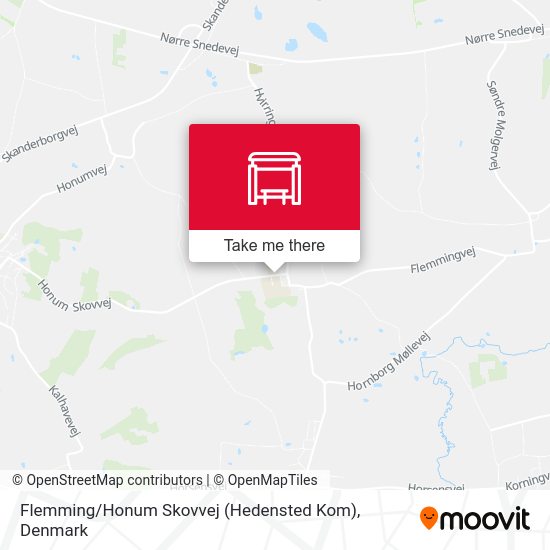 Flemming / Honum Skovvej (Hedensted Kom) map