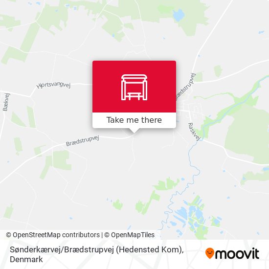 Sønderkærvej / Brædstrupvej (Hedensted Kom) map