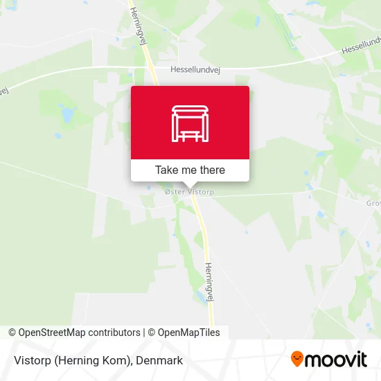 Vistorp (Herning Kom) map