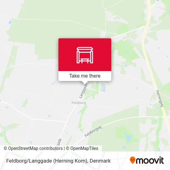 Feldborg / Langgade (Herning Kom) map