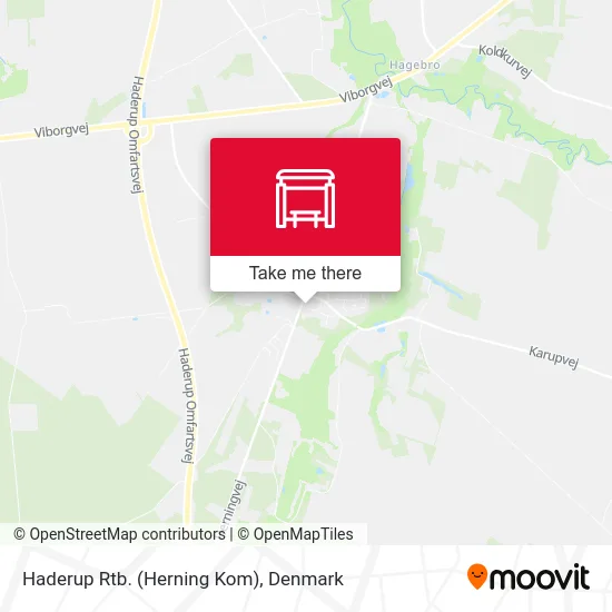 Haderup Rtb. (Herning Kom) map