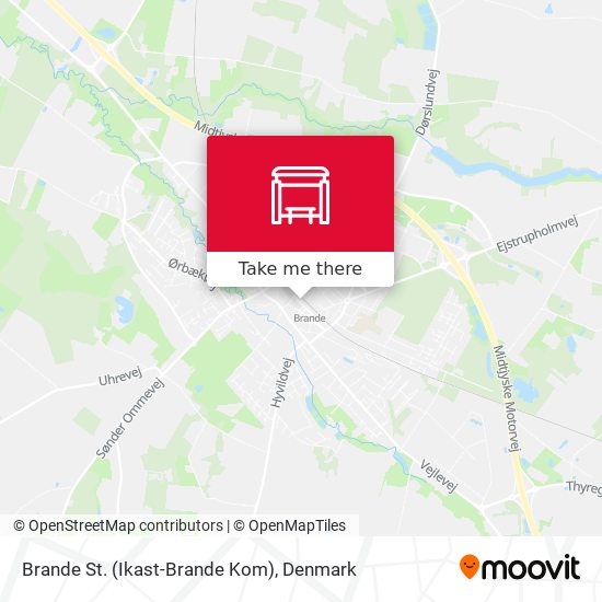 Brande St. (Ikast-Brande Kom) map