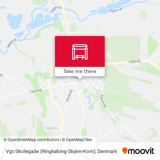 Vgt / Skolegade (Ringkøbing-Skjern-Kom) map