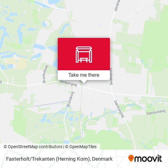 Fasterholt / Trekanten (Herning Kom) map