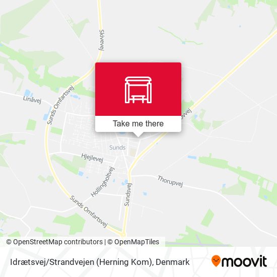 Idrætsvej / Strandvejen (Herning Kom) map
