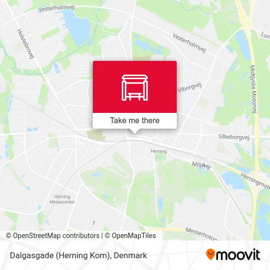 Dalgasgade (Herning Kom) map