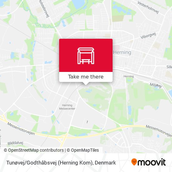 Tunøvej / Godthåbsvej (Herning Kom) map