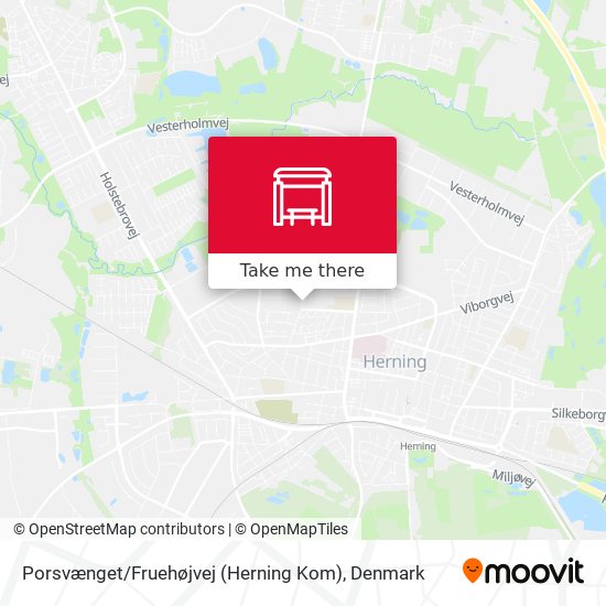 Porsvænget / Fruehøjvej (Herning Kom) map