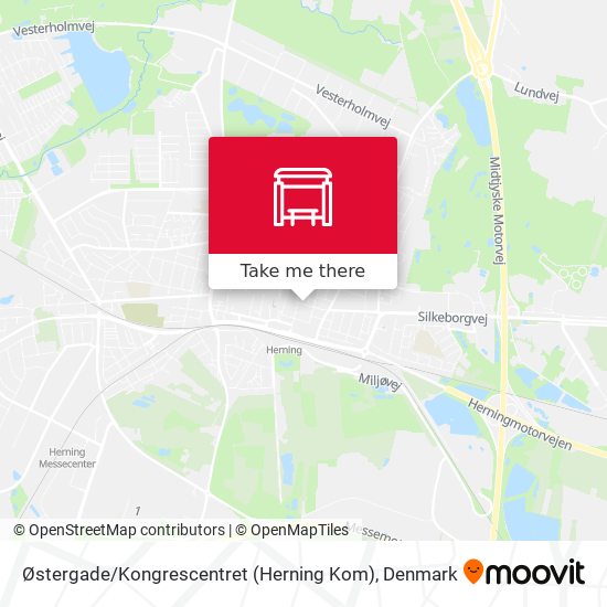 Østergade / Kongrescentret (Herning Kom) map