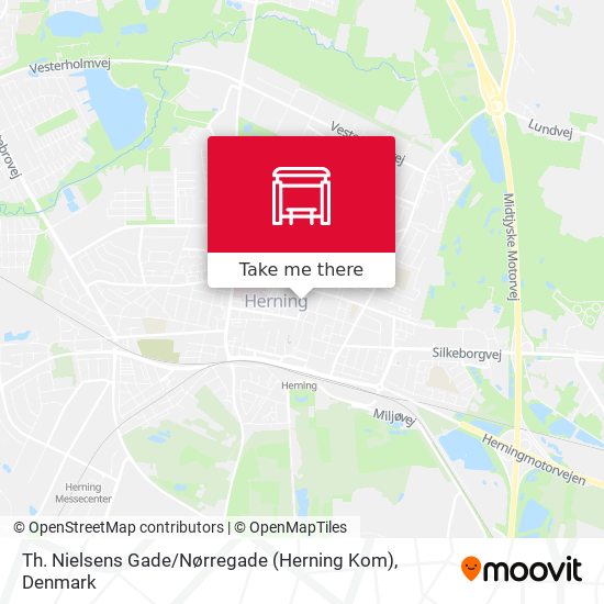 Th. Nielsens Gade / Nørregade (Herning Kom) map