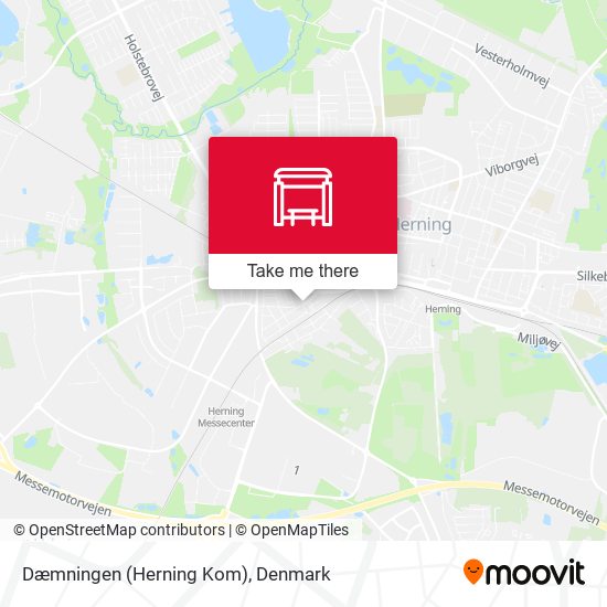 Dæmningen (Herning Kom) map