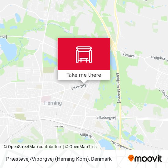 Præstøvej / Viborgvej (Herning Kom) map