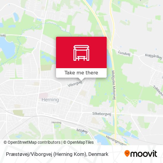 Præstøvej / Viborgvej (Herning Kom) map