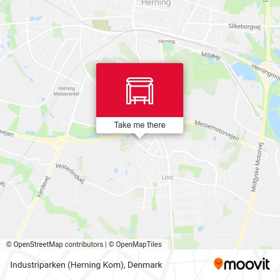 Industriparken (Herning Kom) map