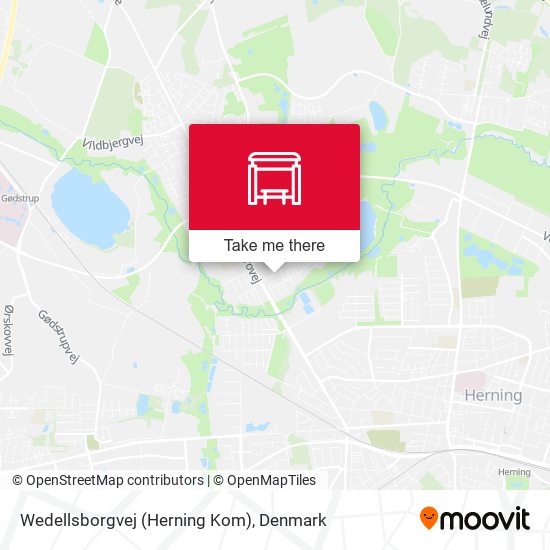 Wedellsborgvej (Herning Kom) map