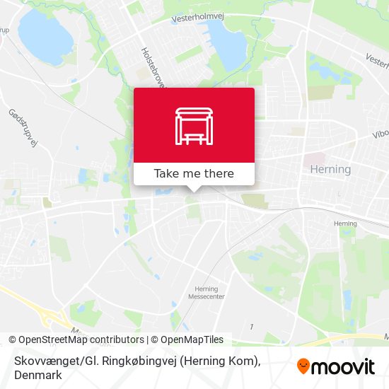 Skovvænget / Gl. Ringkøbingvej (Herning Kom) map