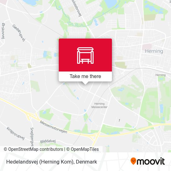 Hedelandsvej (Herning Kom) map