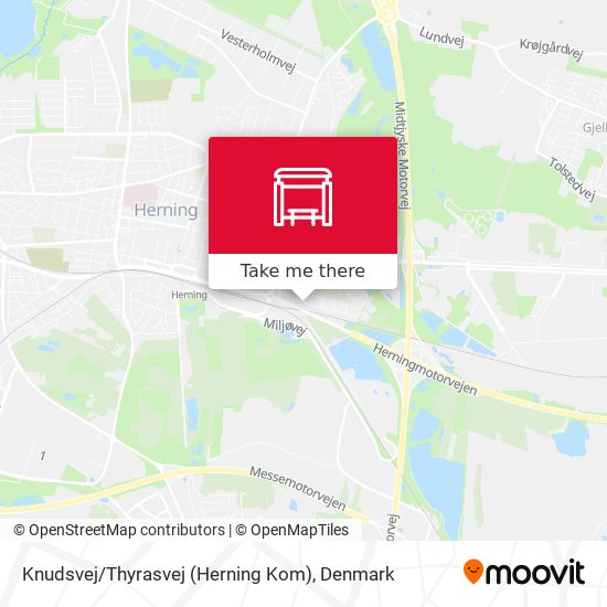 Knudsvej / Thyrasvej (Herning Kom) map