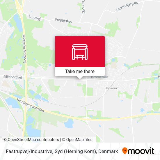 Fastrupvej / Industrivej Syd  (Herning Kom) map