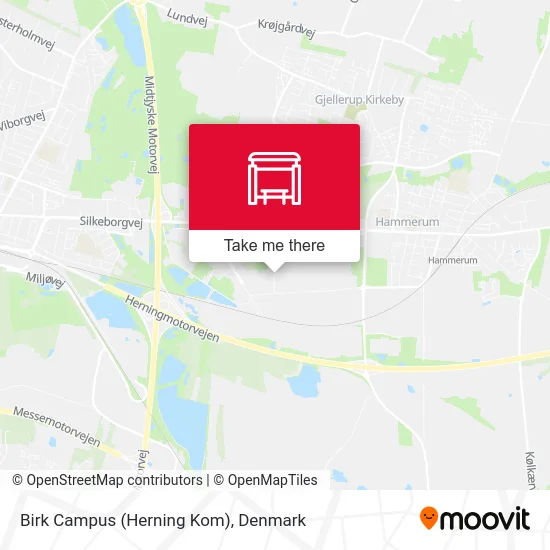 Birk Campus (Herning Kom) map