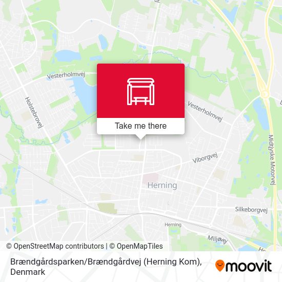 Brændgårdsparken / Brændgårdvej (Herning Kom) map