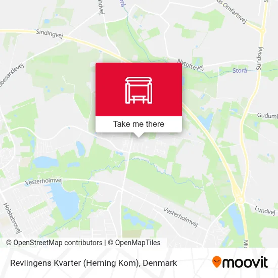 Revlingens Kvarter (Herning Kom) map