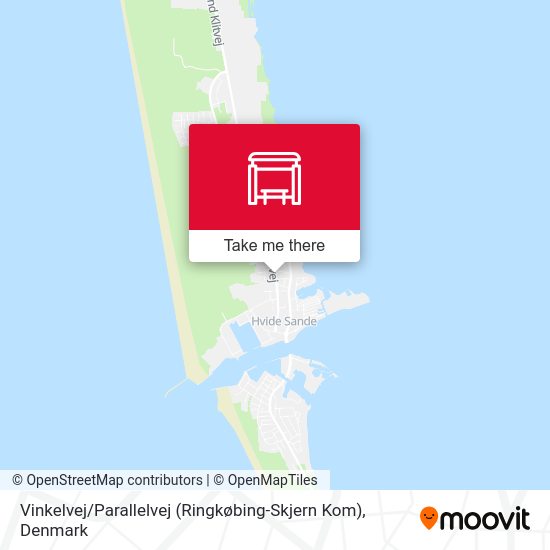 Vinkelvej / Parallelvej (Ringkøbing-Skjern Kom) map