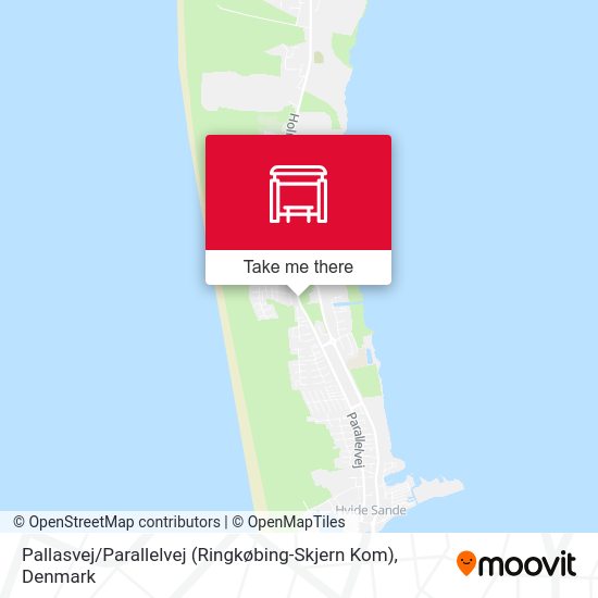 Pallasvej / Parallelvej (Ringkøbing-Skjern Kom) map