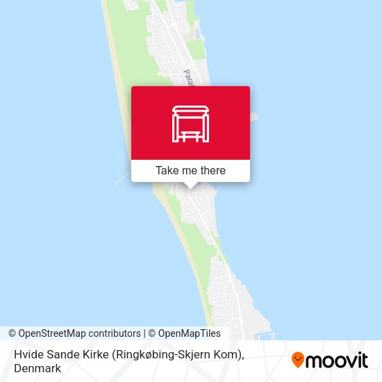 Hvide Sande Kirke (Ringkøbing-Skjern Kom) map