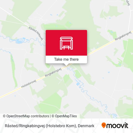 Råsted / Ringkøbingvej (Holstebro Kom) map