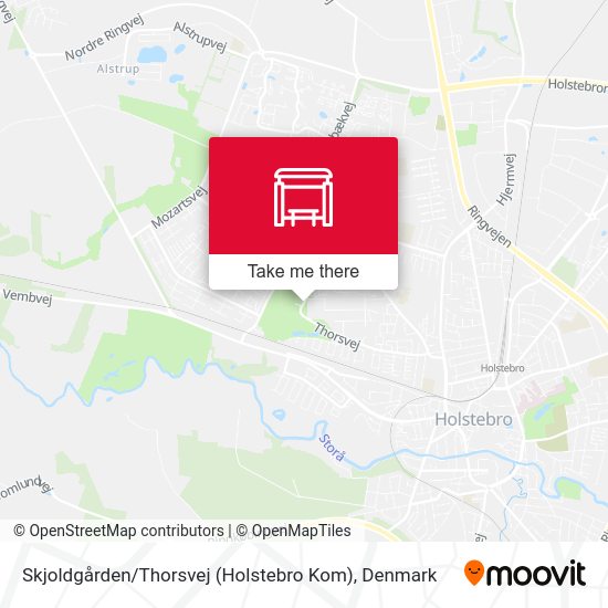 Skjoldgården / Thorsvej (Holstebro Kom) map